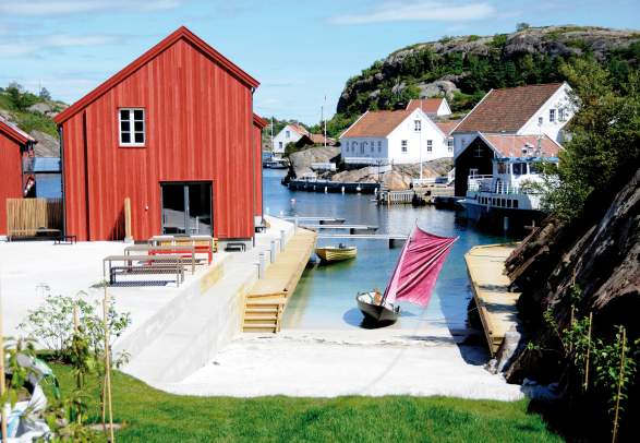Verftet - the old shipyard in Ny-Hellesund