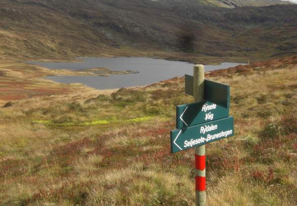 Slettafjellet - Vorfjellet - Heggdalsvatnet