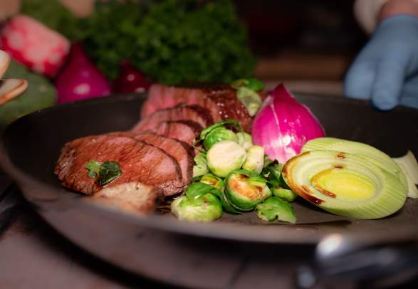 Gourmet-aften på Elgsnes