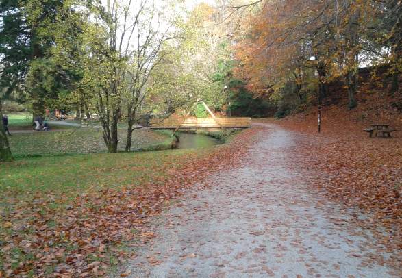 Green route - city centre