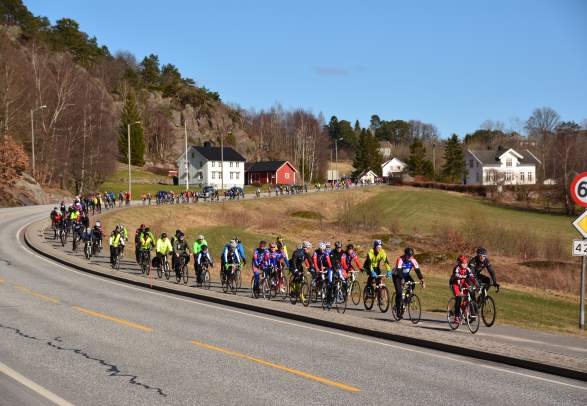 Cycling tour "Arendal - The long way around" 49 km