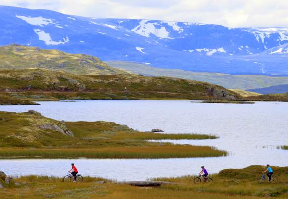 Fietstochten Ål in Hallingdal