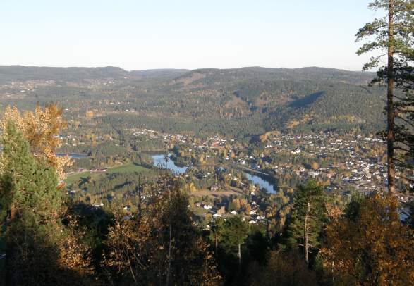 Fennefossfjellet, 490 m.