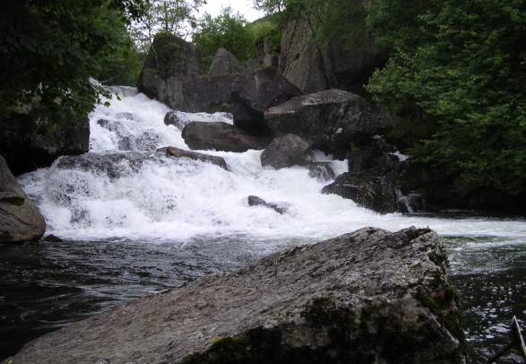 Opsalsfossen Waterfall