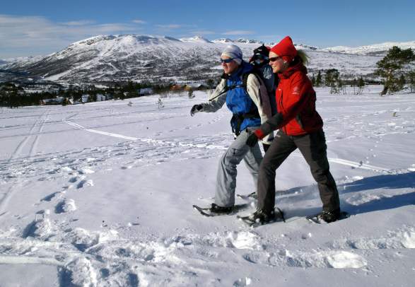 A snowshoe adventure