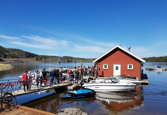 Sluseporten Båtcafe, Ørje