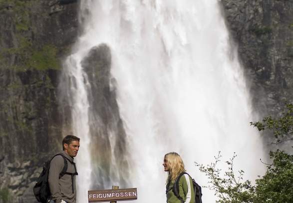 Feigefossen Waterfall