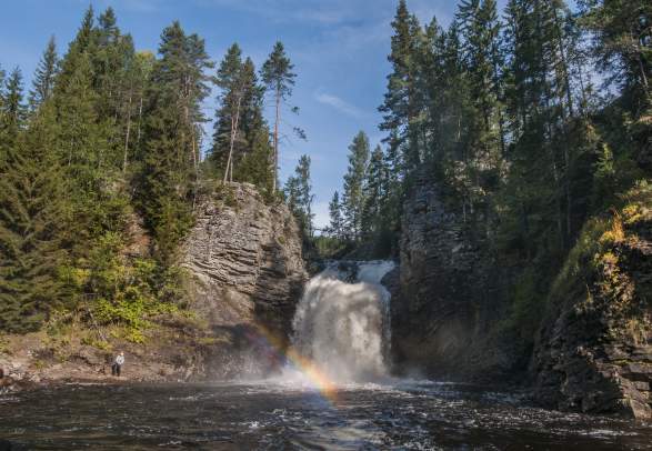 The Høgfallet Waterfall
