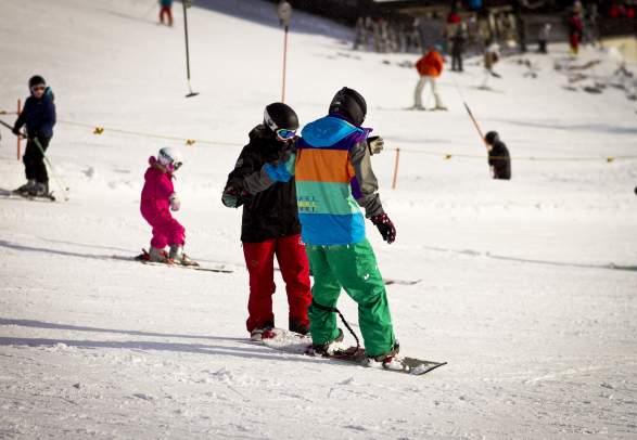 Snowboard Taster on Slaatta