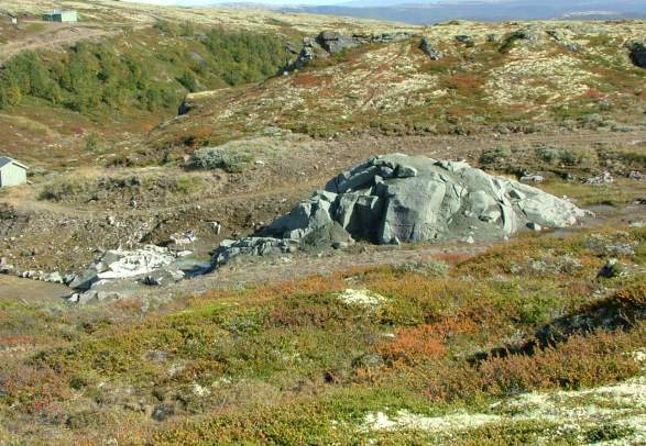 The Soap Stone Quarry at Sandbekkdalen in Kvikneskogen