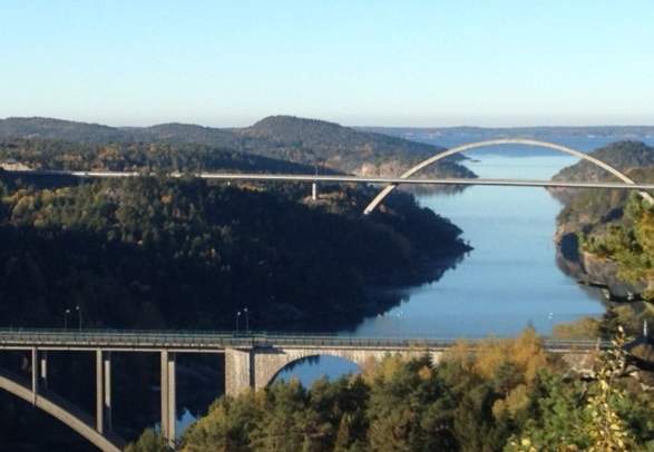 Old Toll station to Hjelmkollen