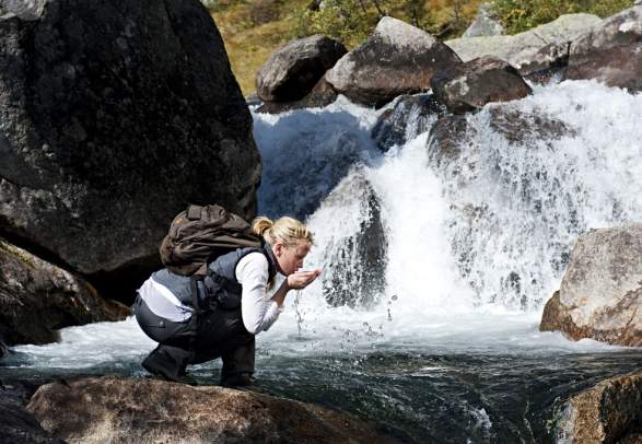Hike from Blåfjellenden to Hunnedalen