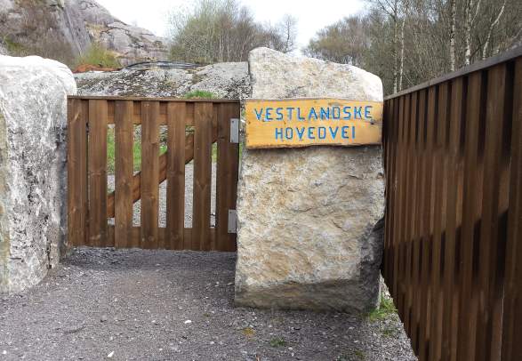 The old main road of West Norway