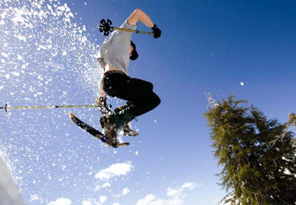 Snowshoeing at Nordseter