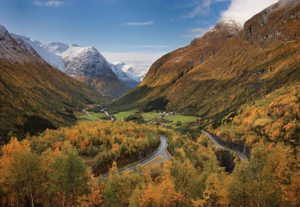 Norwegian Scenic Route Gamle Strynefjellsvegen