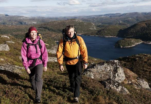 Hike from Langavatn to Blåfjellenden