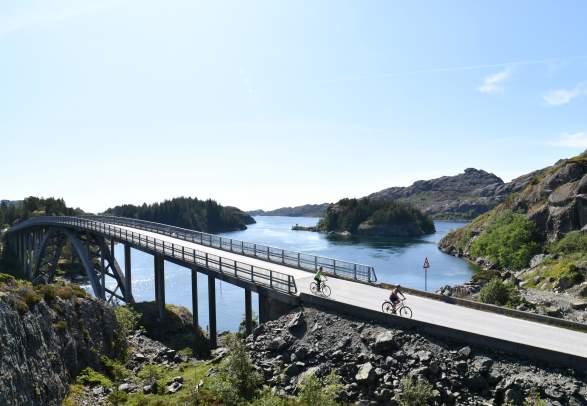Cycleroute from Hardbakke - Ytre Sula