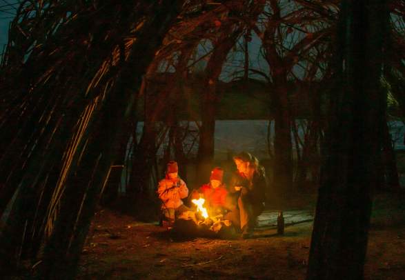 Gapahukene på Gramstad