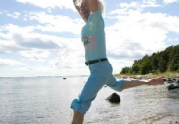 The trail from Hotel Refsnes Gods to Alby and return