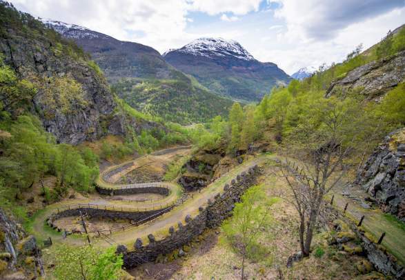 The Kings's road from Kyrkjestølen til Maristova