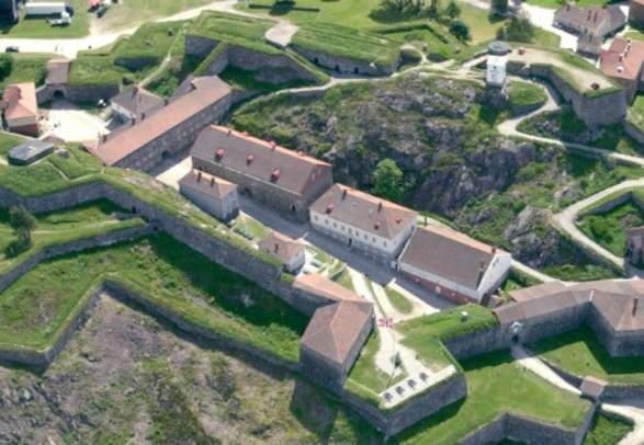 Fredriksten Fortress - The rooftop of Halden