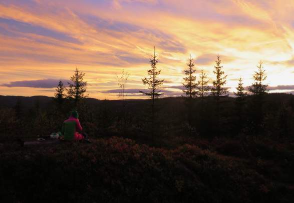 Camping trip from Rotnes to Mellomkollen