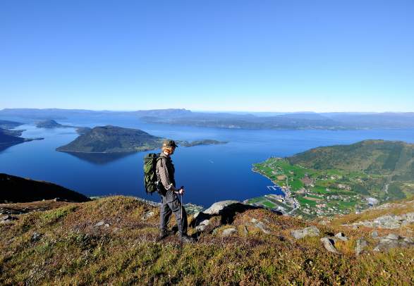 Hike to Malmangernuten from Rosendal