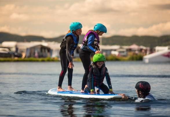 Norsjø Kabelpark på Norsjø Ferieland
