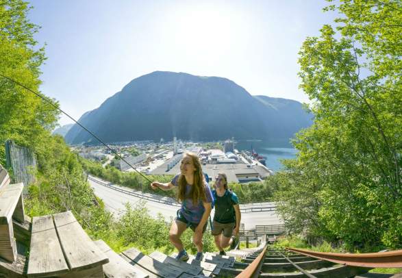 The Stairs in Høyanger