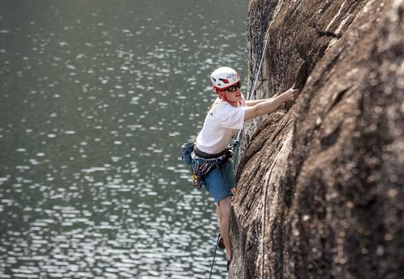 Climbing, rappelling and caving in Valldal - The Adventure Valley