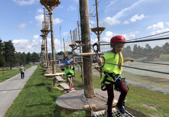 Climbing park - Skien fritidspark