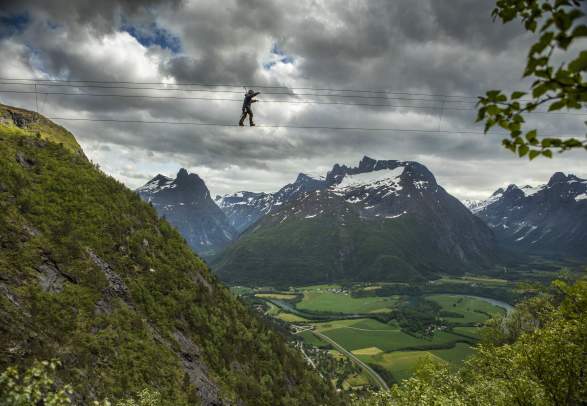 Romsdalsstigen Via Ferrata West wall (5-6 hours)