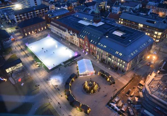 Ice skating rink in Kristiansand