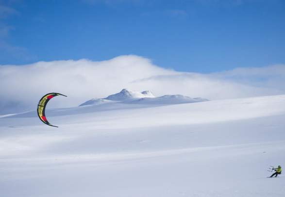 Kite classes at Filefjell