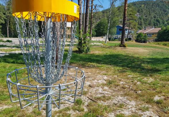 Konsmoparken frisbee golf course