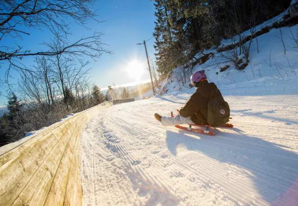 Pista di slittino: Korketrekkeren