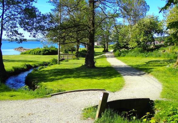 Cycling to Møllebukta
