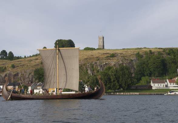 Oseberg Viking Schiff