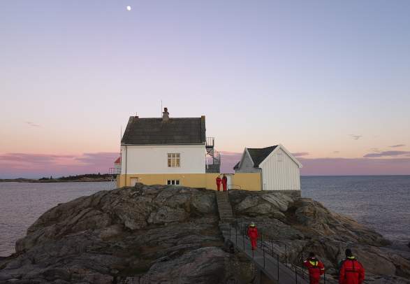 Accommodation at Saltholmen Lighthouse