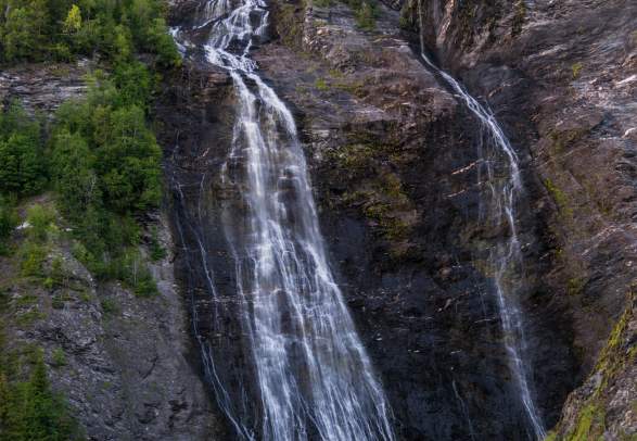 Sisselfossen Waterfall