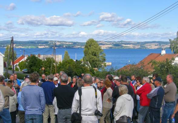 The pilgrim trail from Hoff church to Smørvika in Kapp