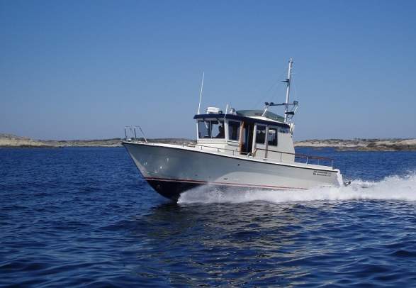 Fishing trip by boat on the Hvaler islands