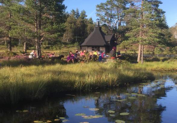 Dagsturhytta Skopteland i Lyngdal