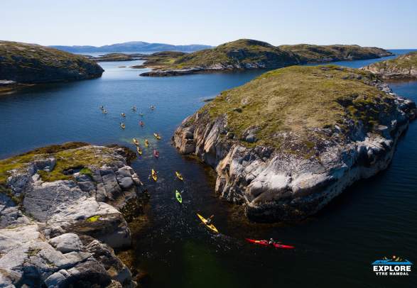 Kayaking in the Namdal archipelago - Explore Ytre Namdal