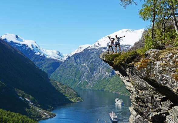 E- Bike and Hike to Westerås i Geiranger