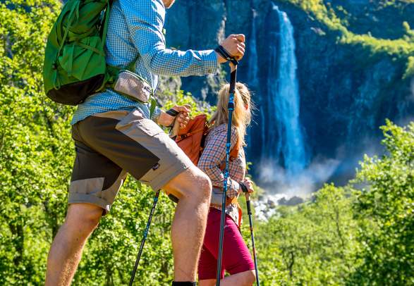 Feigefossen Waterfall
