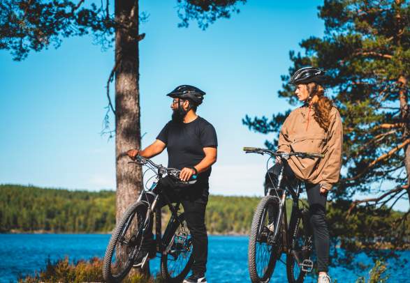 Bicycle: Around Rømsjøen