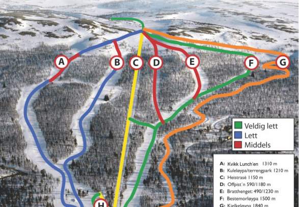 Dagali Fjellpark - Skisenter