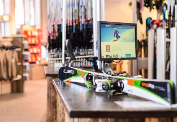 Ski rental at Hovden Alpine Center - Hovden Aktiv