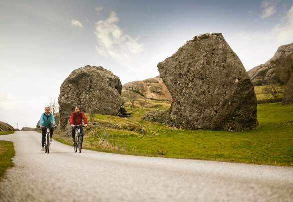 Bicycle trip Hardbakke - Avløyp